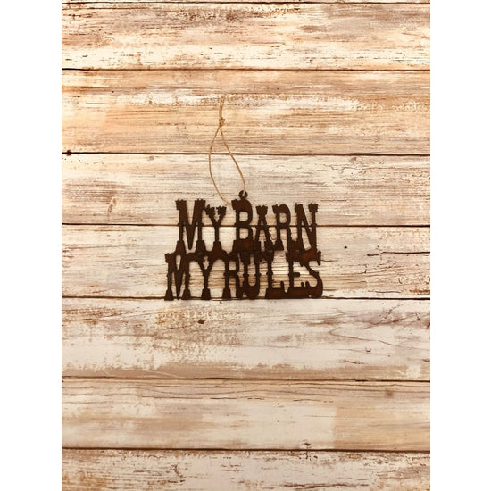 Western Iron Ornament (Multiple Varieties Available)