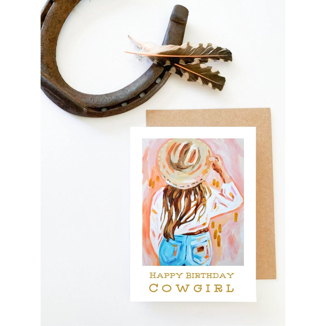 Western Greeting Cards by Tirzah Lane Art