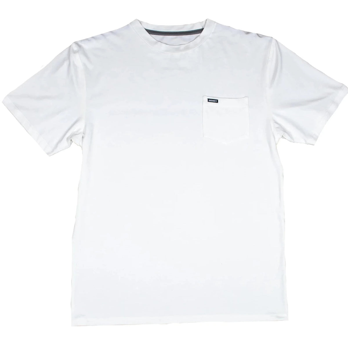 Hooey Men's San Jose Bamboo Pocket Tee in White