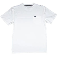 Hooey Men's San Jose Bamboo Pocket Tee in White