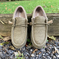 Roper Boy's Chillin Tan Driving Mocs