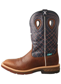 Twisted X Men's 12" Alloy Toe Western Work Boot with Cellstretch