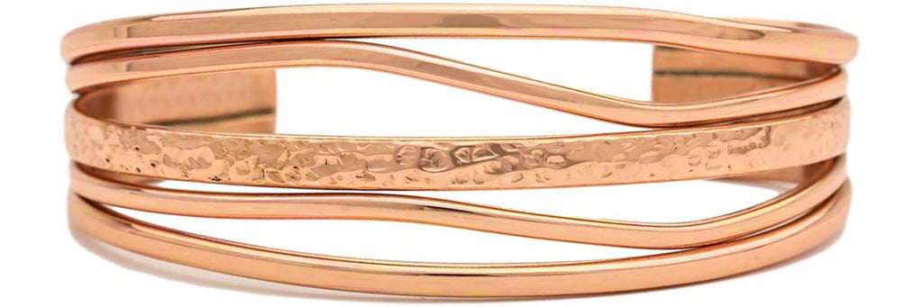 Sergio Lub Copper, Silver, and Brass Bracelets