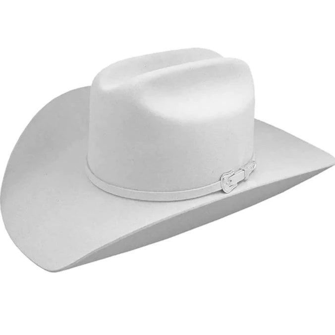 Resistol Pageant 4X Felt Cowboy Hat in White – Branded  display picture 1