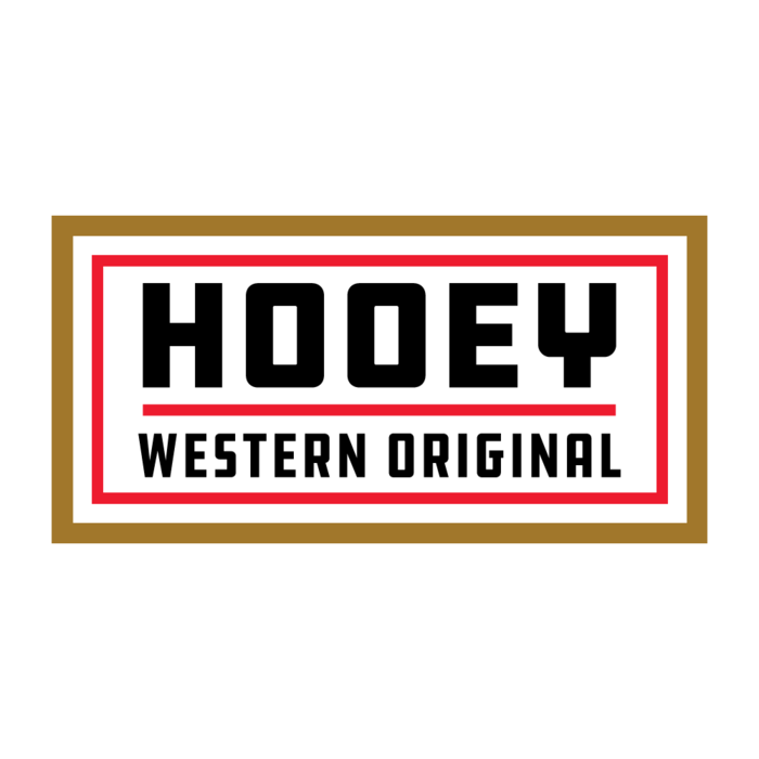Hooey Western Original Rectangle Sticker
