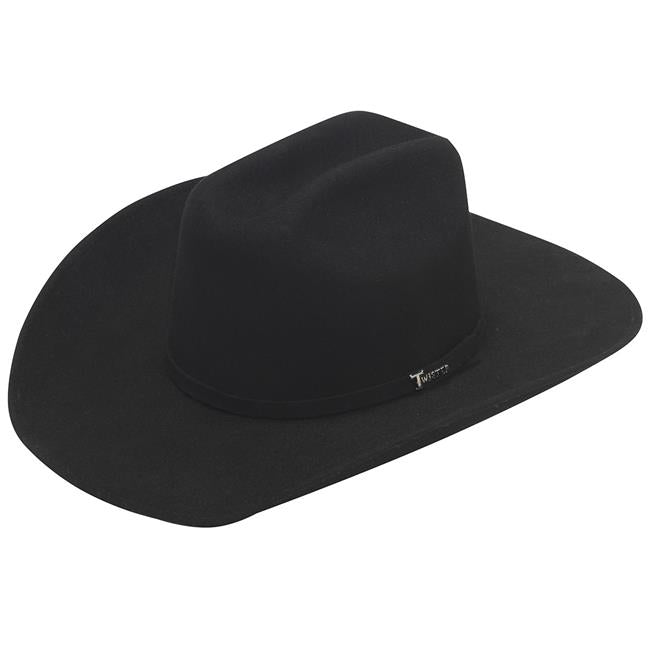 Twister Cooper Crushable Felt Hat in Black