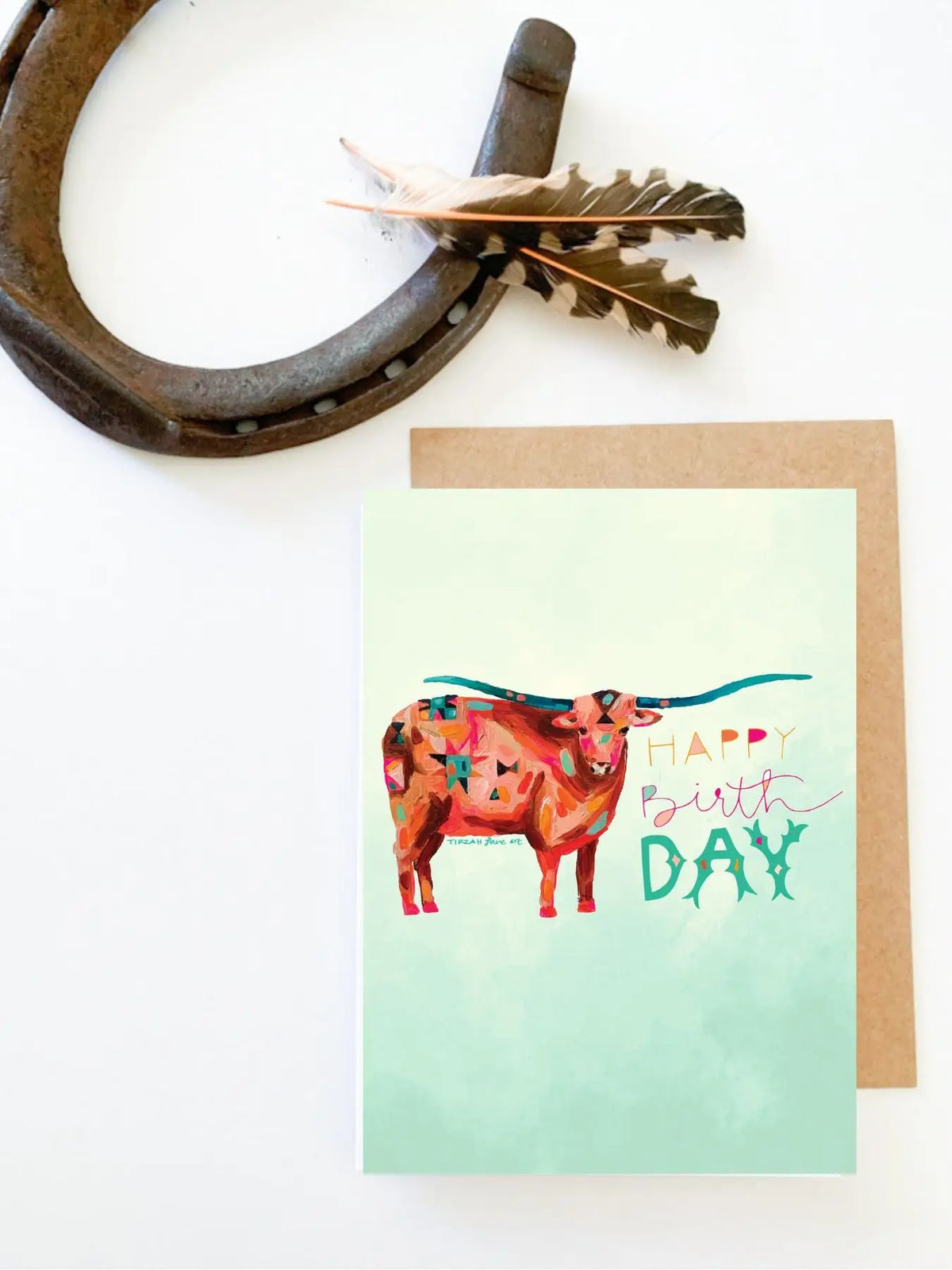 Western Greeting Cards by Tirzah Lane Art