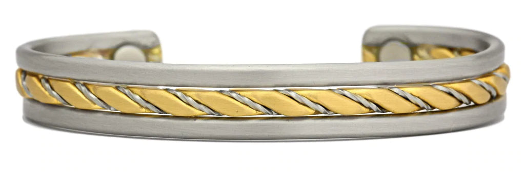 Sergio Lub Copper, Silver, and Brass Bracelets