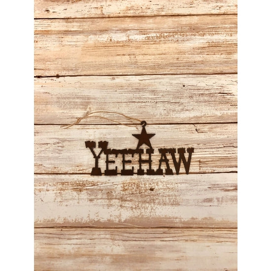 Western Iron Ornament (Multiple Varieties Available)