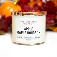 Linden Candle Company 16oz Wooden Wick Candle