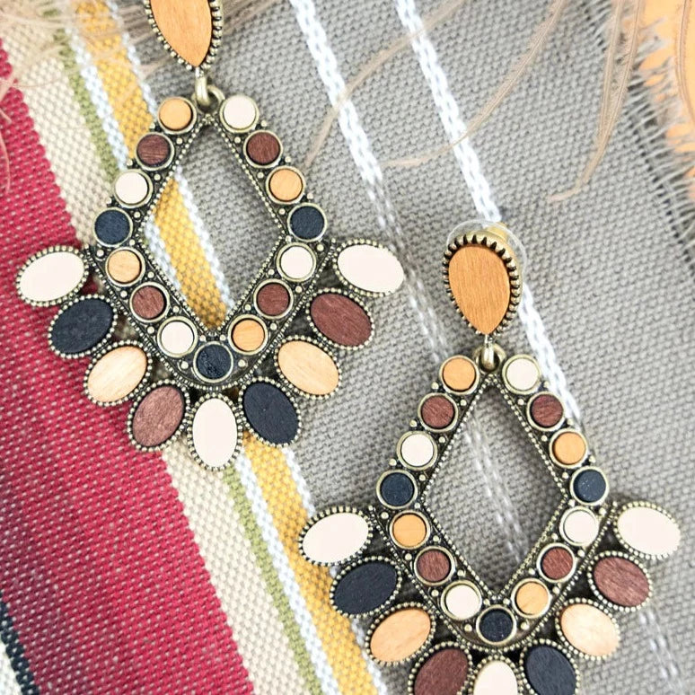 Multicolor Chandelier Earrings