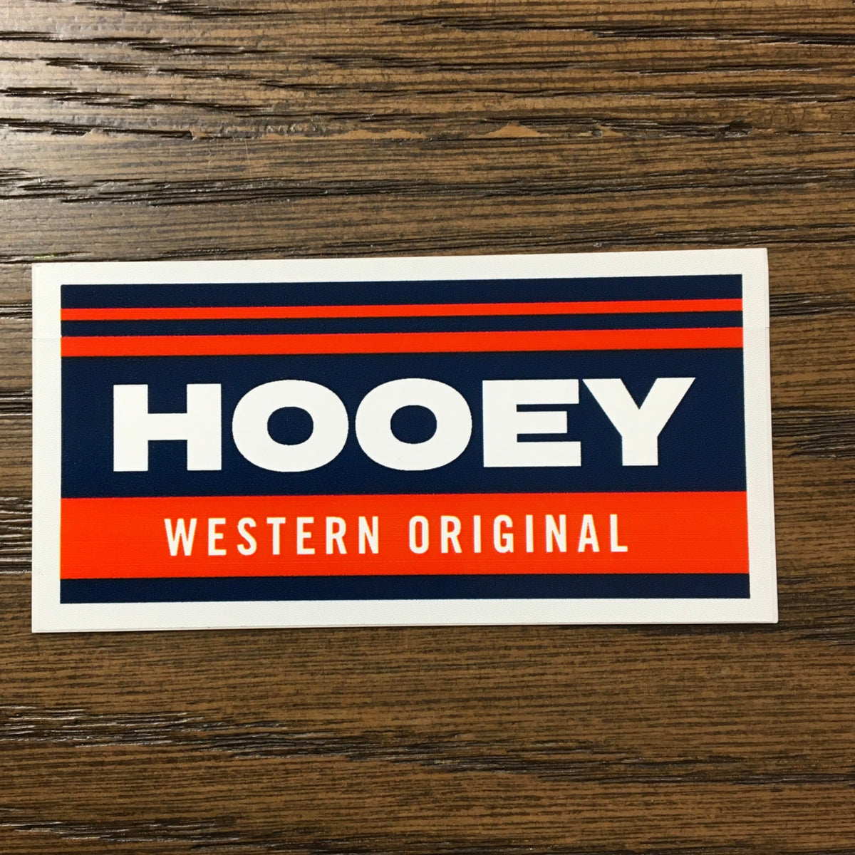 Hooey Western Original Sticker