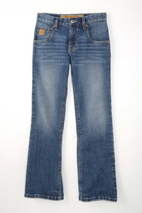 Cinch Boys Relaxed Fit Jeans- Medium Stonewash