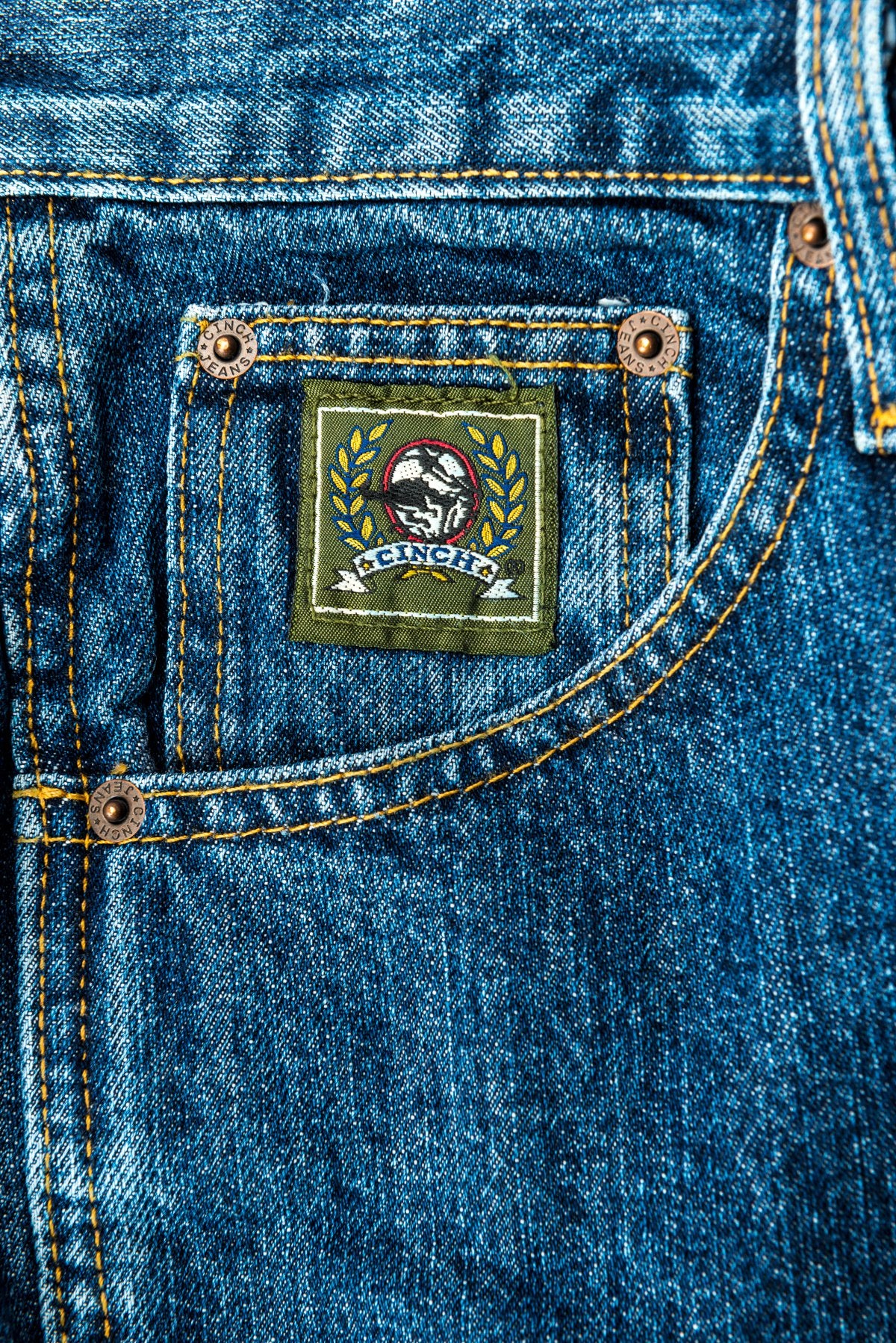 Cinch Men's Green Label Original Fit Jean - Dark Stonewash