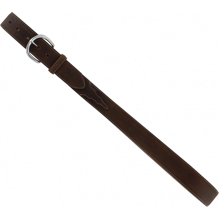 Justin Men's Classic Brown Western Belt