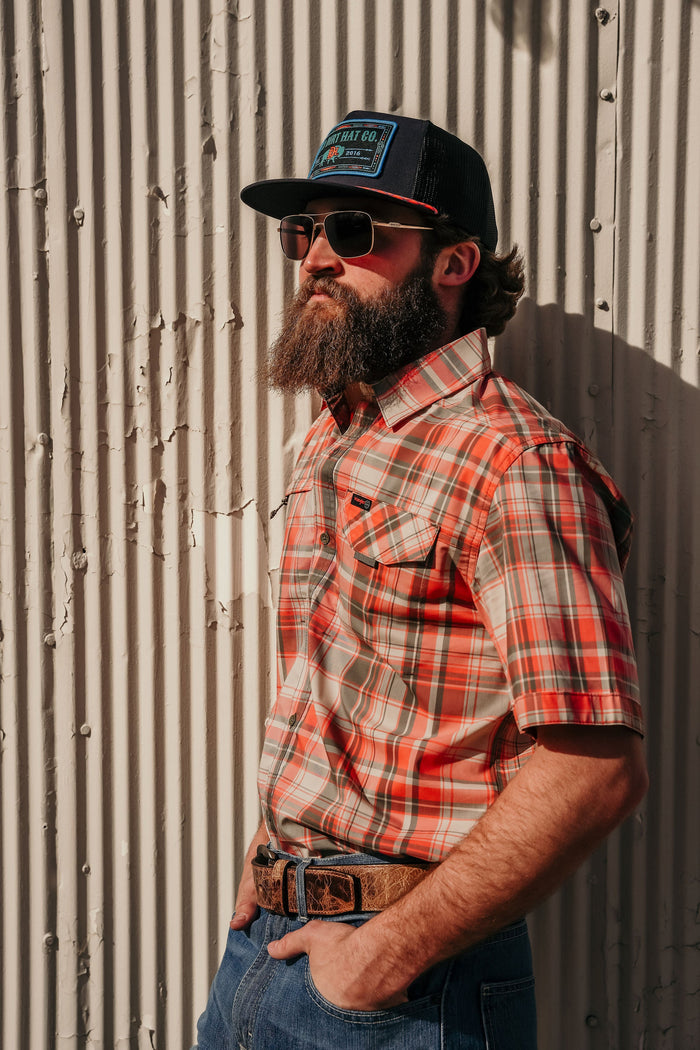 Men's Short Sleeve Western Shirts & Polos
