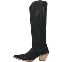 Dingo Women's Thunder Road Suede Boot in Black