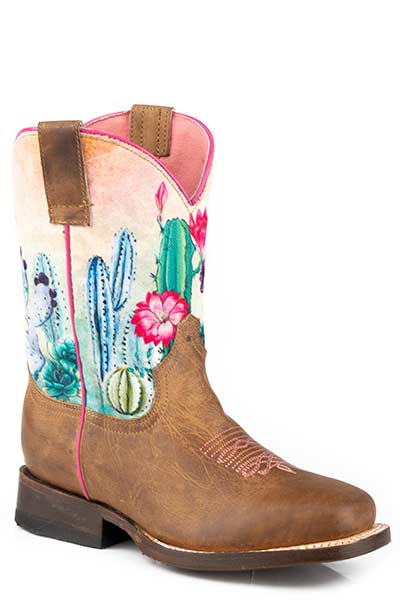 Roper Girl's Cacti Western Boot