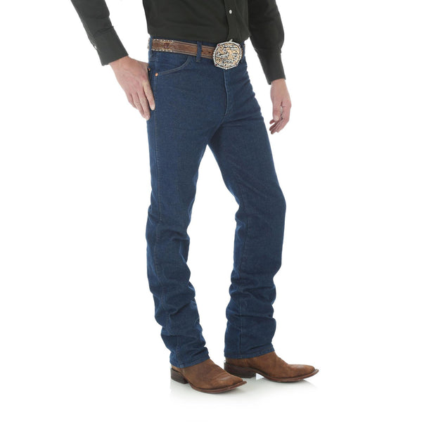 Wrangler Men's Cowboy Cut Slim Fit Jean in Prewash Indigo