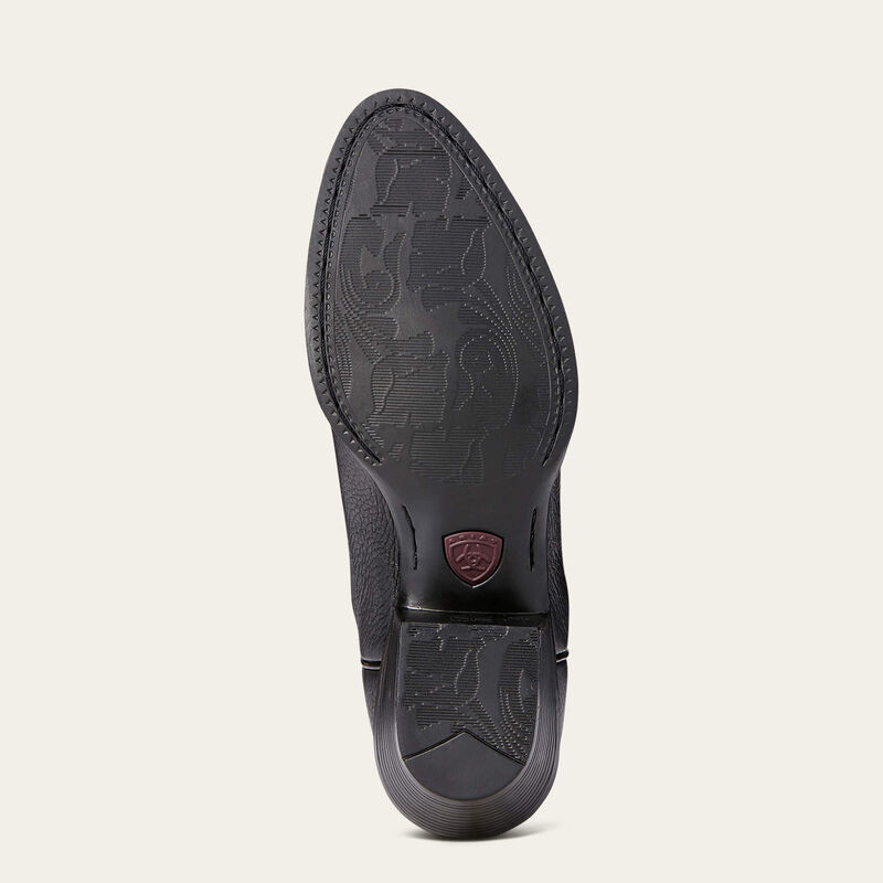 Ariat Women's Heritage R Toe Western Boot in Black – Branded