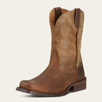 Ariat Men's Rambler Western Boot in Earth/ Brown Bomber