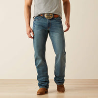 Ariat Men's M4 Relaxed Boot Cut Jeans in Scoundrel