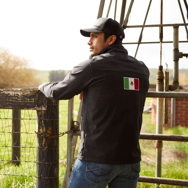 Ariat men's black team logo outlet jacket