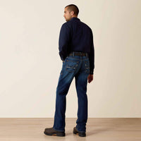 Ariat Men's FR M4 Relaxed DuraStretch Stillwell Boot Cut Jean in Calder