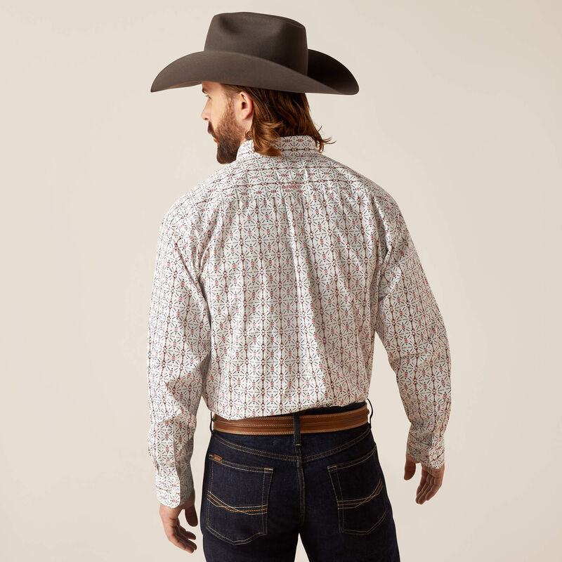 Ariat Men's Edgar Classic Fit Long Sleeve Western Button Down Shirt