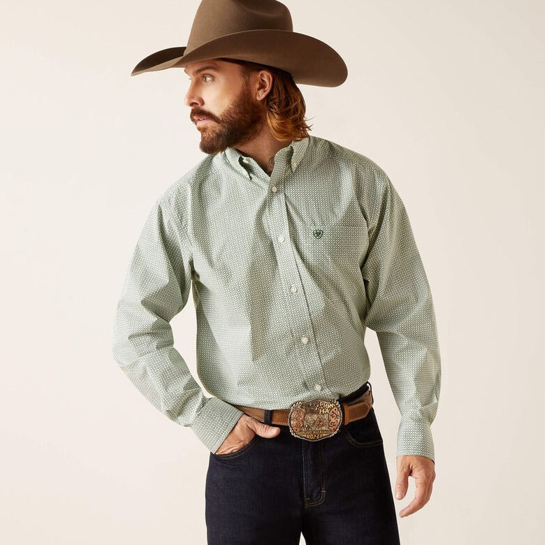 Ariat Men's Edson Classic Fit Long Sleeve Western Button Down Shirt