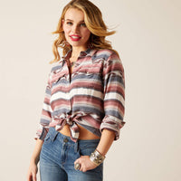 Ariat Women's Endless Serape Long Sleeve Western Snap Shirt (Available in Regular & Plus sizes)