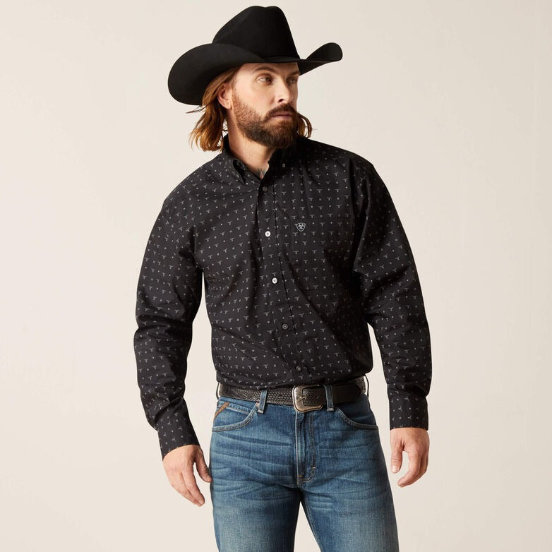 Ariat Men's Nixon Classic Fit Long Sleeve Western Button Down Shirt