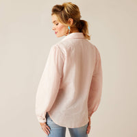 Ariat Women's Romantic Button Down Shirt in Icy Pink