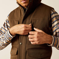 Ariat Men's Abilene Vest in Wren Heather