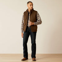 Ariat Men's Abilene Vest in Wren Heather