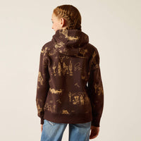 Ariat Girl's Ranch Scene Hoodie