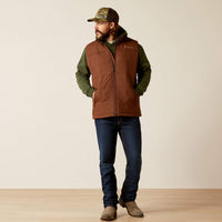 Ariat Men's Crius Insulated Vest in Potting Soil (Available in Tall Sizes)