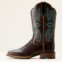 Ariat Women's Gillette Western Boot in Arizona Brown & Marble Brown