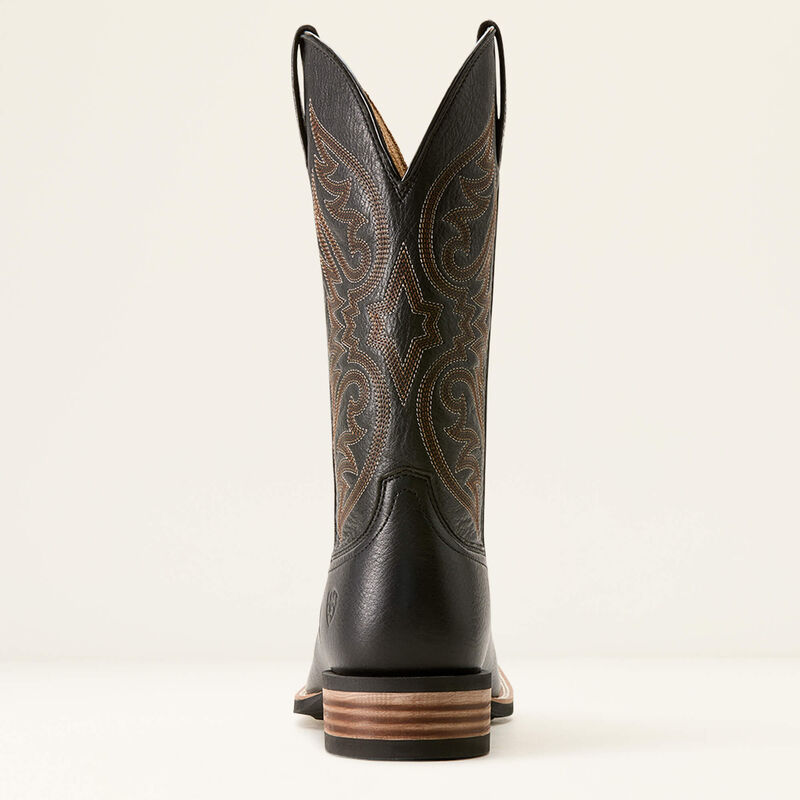 Ariat Men's Ricochet Cowboy Boot in Black Carbon