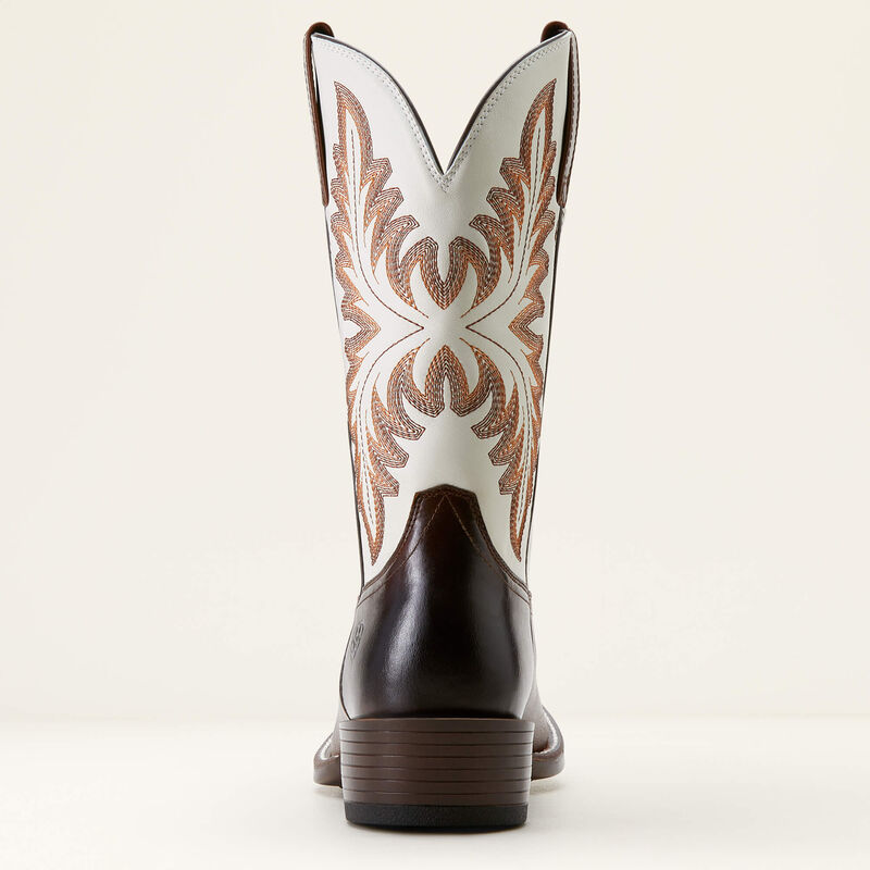 Ariat Men's Renegade Cowboy Boot in Mahogany/ Crema