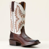 Ariat Men's Renegade Cowboy Boot in Mahogany/ Crema