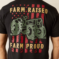 Ariat Men's Farm Raised Graphic T-Shirt in Black