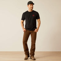 Ariat Men's Farm Raised Graphic T-Shirt in Black