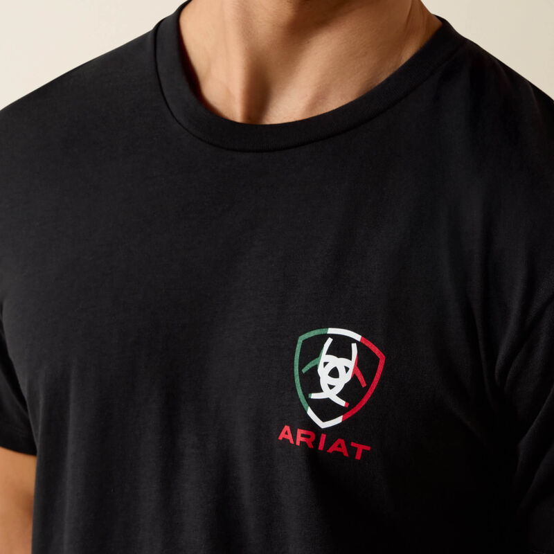 Ariat Men's Tres Herradauras Classic Fit T-Shirt in Black