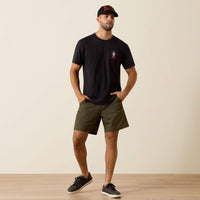 Ariat Men's Tres Herradauras Classic Fit T-Shirt in Black