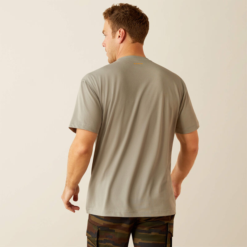 Ariat Men's Rebar Heat Fighter Staple T-Shirt in Wild Dove