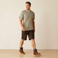 Ariat Men's Rebar Heat Fighter Staple T-Shirt in Wild Dove