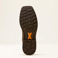 Ariat Men's Activator H2O Waterproof Work Boot in Dark Brown/Green