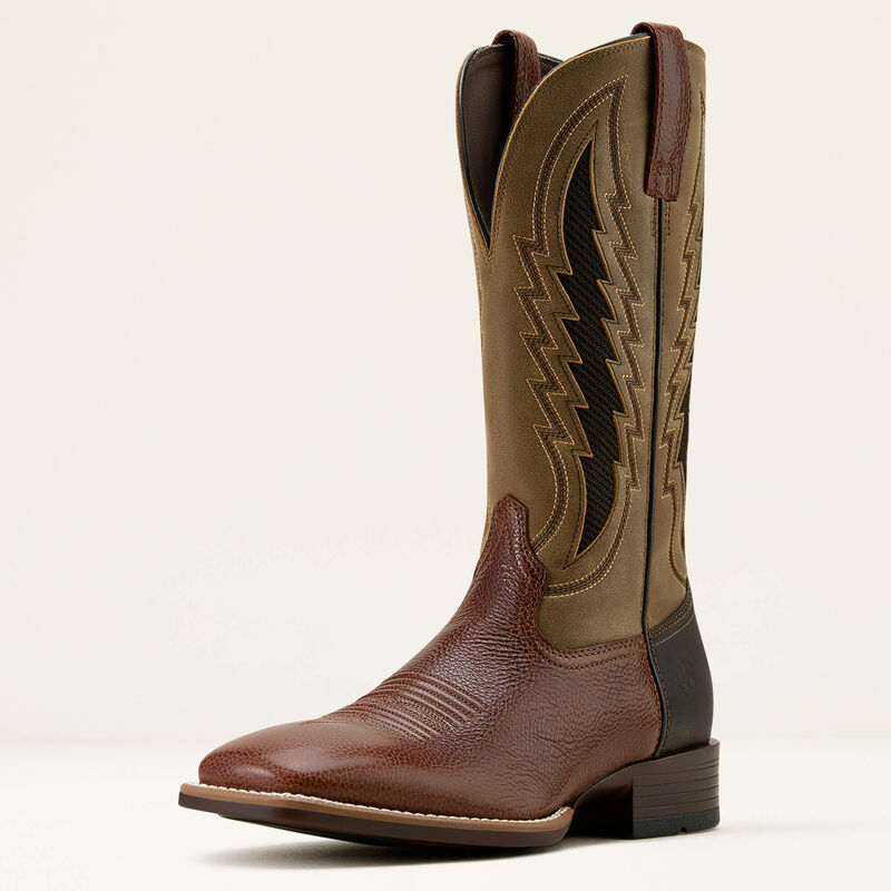 Ariat Men's Dakota VentTek Cowboy Boot in Beasty Brown