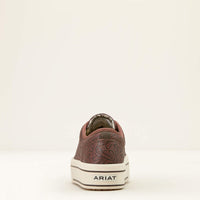 Ariat Women's Skylar Platform Shoe in Brown Floral Emboss